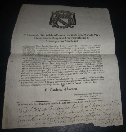 1635 editto premio - premio, ai