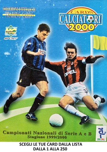 Cards calciatori 2000 mundi - calciatori,