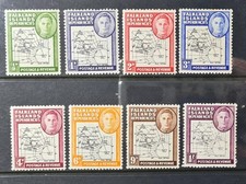 Isole Falkland 1946 George Vl