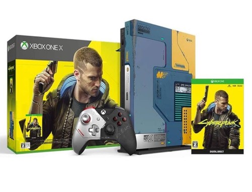 Microsoft xbox one cyberpunk - one, x