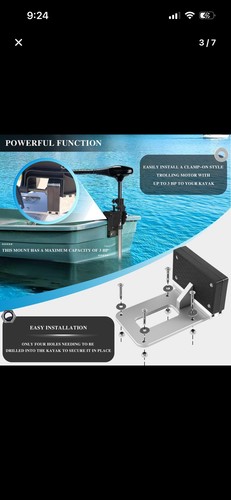 Supporto motore trolling - motore,