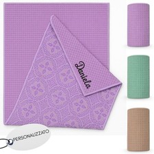 Telo Yoga Antiscivolo Personalizzato 183x61cm - Asciugamo da Yoga