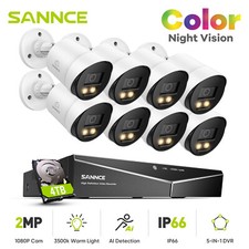 SANNCE HD 8CH DVR 1080P