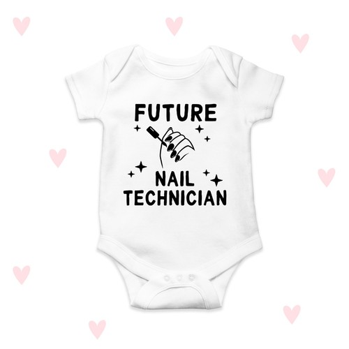 Future nail tech baby - nail,