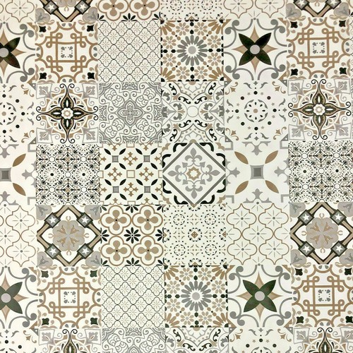 Tela cerata tovaglia mosaico - tela,