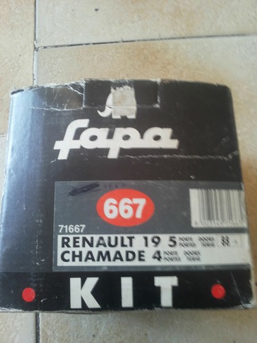 Kit attacchi portatutto fapa - portatutto,