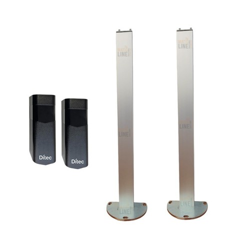 Ditec kit coppia colonnine - coppia,
