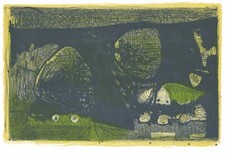  DELLA TORRE ENRICO " VITA OCCULTA  " 1974 Litografia  a colori su quattro 