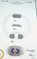 Spilla CORO DUETTE, USA 1950 circa