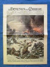 La Domenica del Corriere 20 gennaio 1940 Volontari morte - Bleggio - M. Lescaut