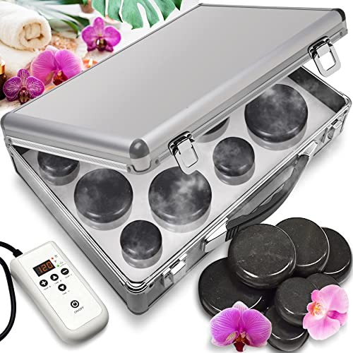 Pyle hot stone - kit, massaggio