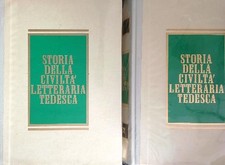 STORIA DELLA CIVILTA' LETTERARIA TEDESCA. 2VV FRESCHI  MARINO UTET 1998 