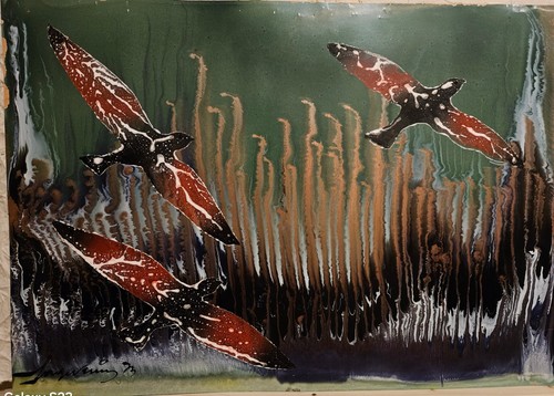 Sage vernis les oiseaux - sage, oiseaux,