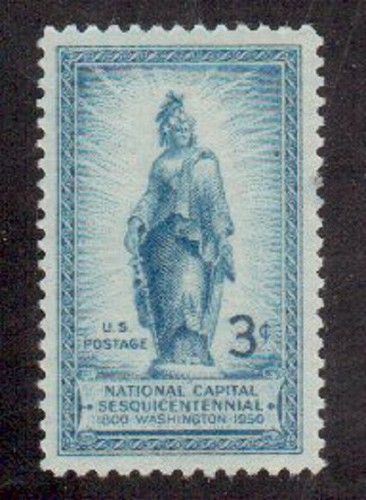Scott 989 cent - scott, cent...statua