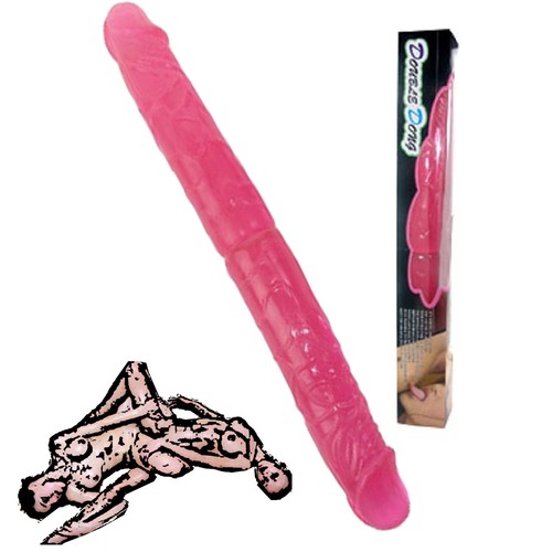 Doppio dildo realistico pene - dildo,