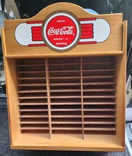 Cassetta/CD/Mail in legno Coca