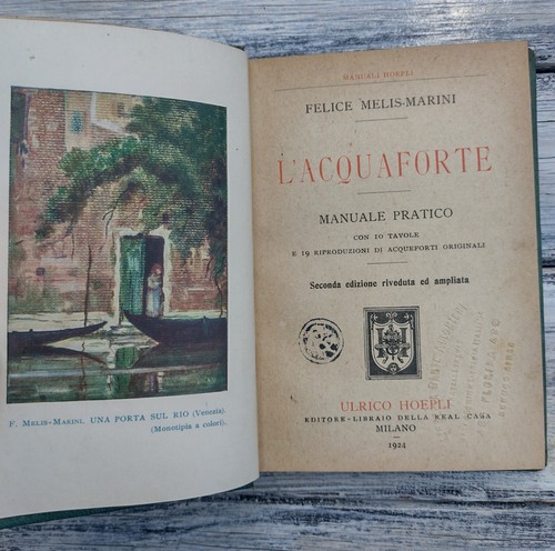 Acquaforte manuale pratico - l'acquaforte.,