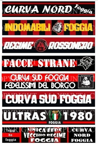 Foggia adesivi plastificati - 8,