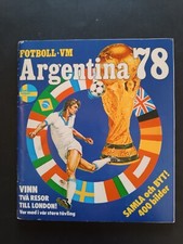 Album completo Panini World Cup ARGENTINA 78 edizione svedese