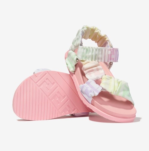 Sandali fendi ragazza logo - sandali,