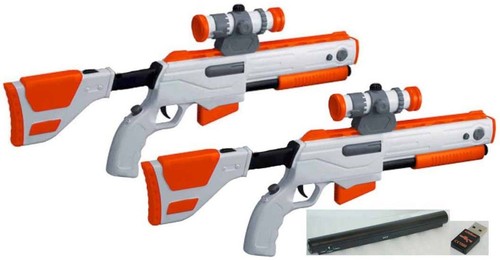 Nuovo ps3 cabela top shot - 2x,