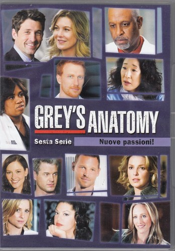 Grey anatomy sesta - anatomy, la