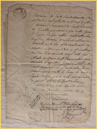 Atto notarile 1834 su - ➜,