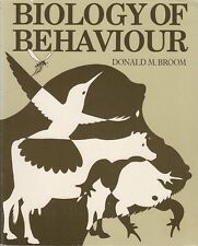 L- BIOLOGY OF BEHAVIOUR- BROOM- CAMBRIDGE-- 1a ED.- 1981- B- YDS397