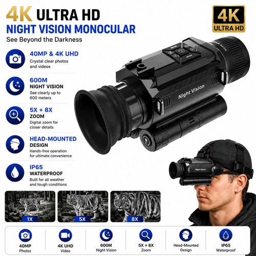 Ausha monocolo visione - 4k,