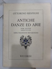 Respighi Antiche Danze Ed Aria