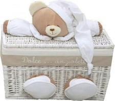 Baule in Vimini con Peluche 74