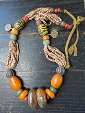 Collana tribale vintage unica