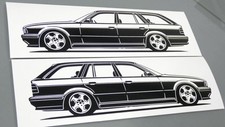 Adesivo bmw e34 touring - adesivo,