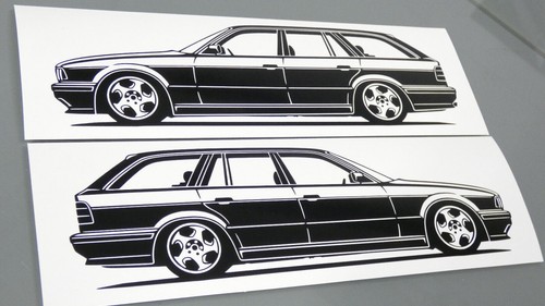 Adesivo bmw e34 - adesivo, touring