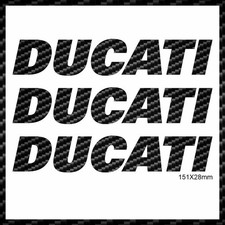 Ducati 3 Adesivi Per Serbatoio