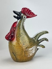 Scultura Gallo in vetro