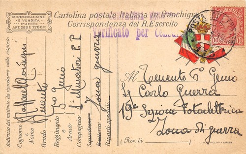 99b ww1 franchigia 1918 - ww1,