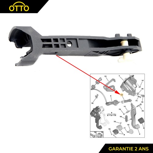 Clip giunzione cavo pedale - cavo,