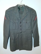 Cappotto uniforme verde abito