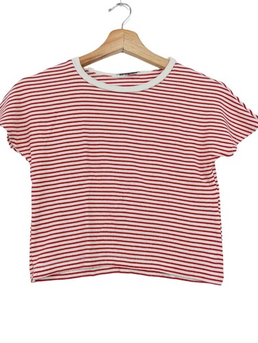 Zara maglietta righe donna - a,