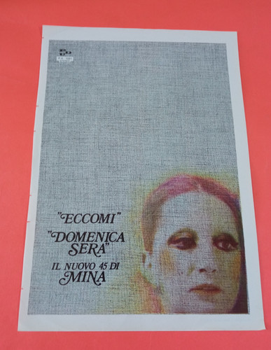 Pubblicita 1972 mina - 1972,