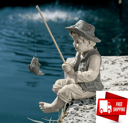 Statuina pesca ragazzo accento