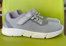 Geox Bambina Scarpe da Ginnastica Misura 35 Colore Argento e Lilla