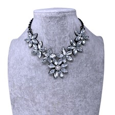 Collana girocollo cristalli - collana,
