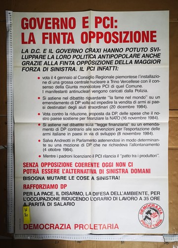 Manifesto originale politica - originale,