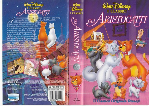 Gli aristogatti vhs vs - gli,