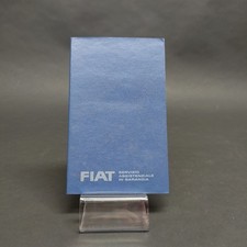 Libretto Servizio assistenza