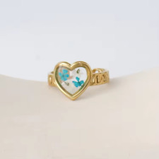 Anello Donna Acciaio Inox Oro