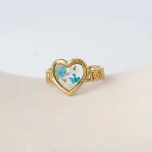 Anello donna acciaio - acciaio, inox