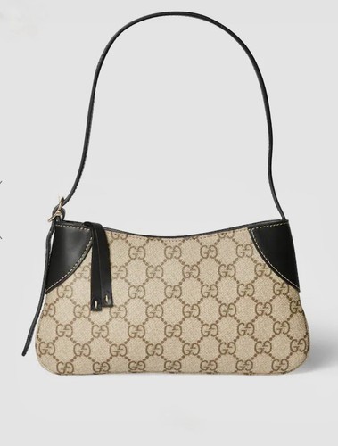 Gucci emblem shoulder - shoulder, bag
